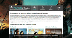 Desktop Screenshot of piratenspiele.com